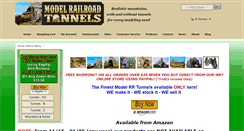 Desktop Screenshot of modelrailroadtunnels.com